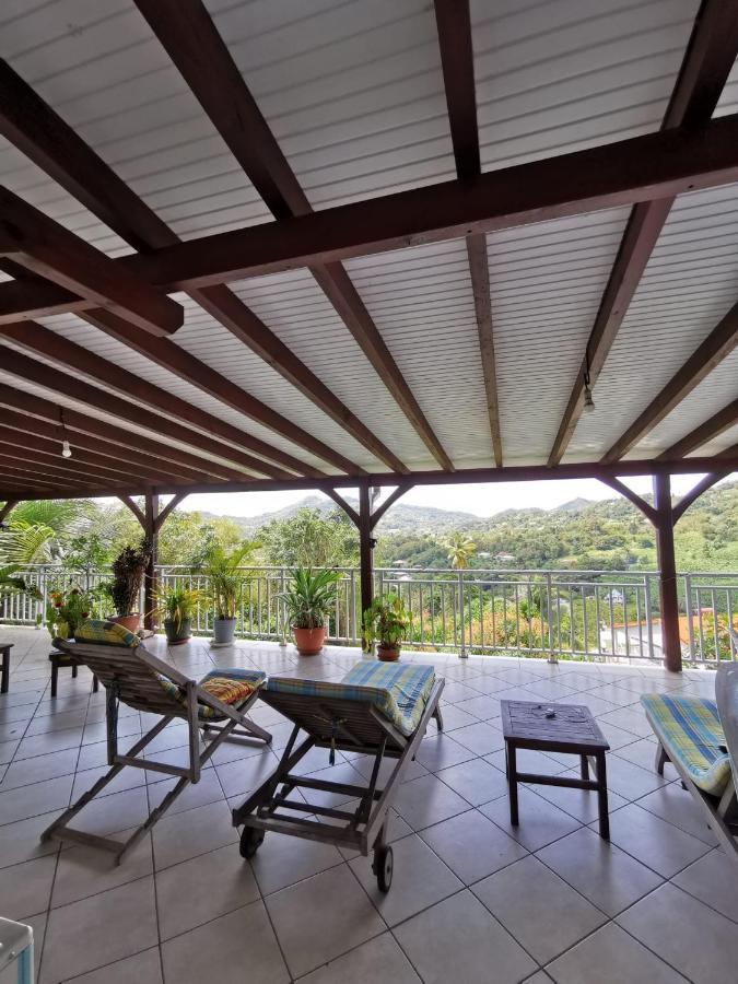Haut De Villa Chez Ghighi Riviere-Pilote Экстерьер фото